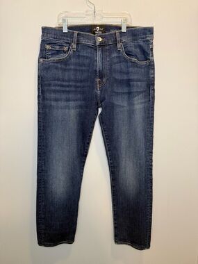 7 For All Mankind Luxe Sport Paxtyn Denim Jeans Men's Size 34x27
